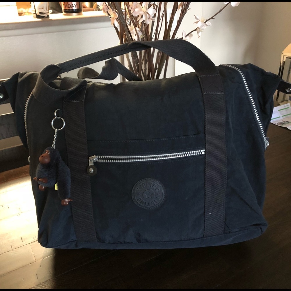 Navy blue Kipling bag